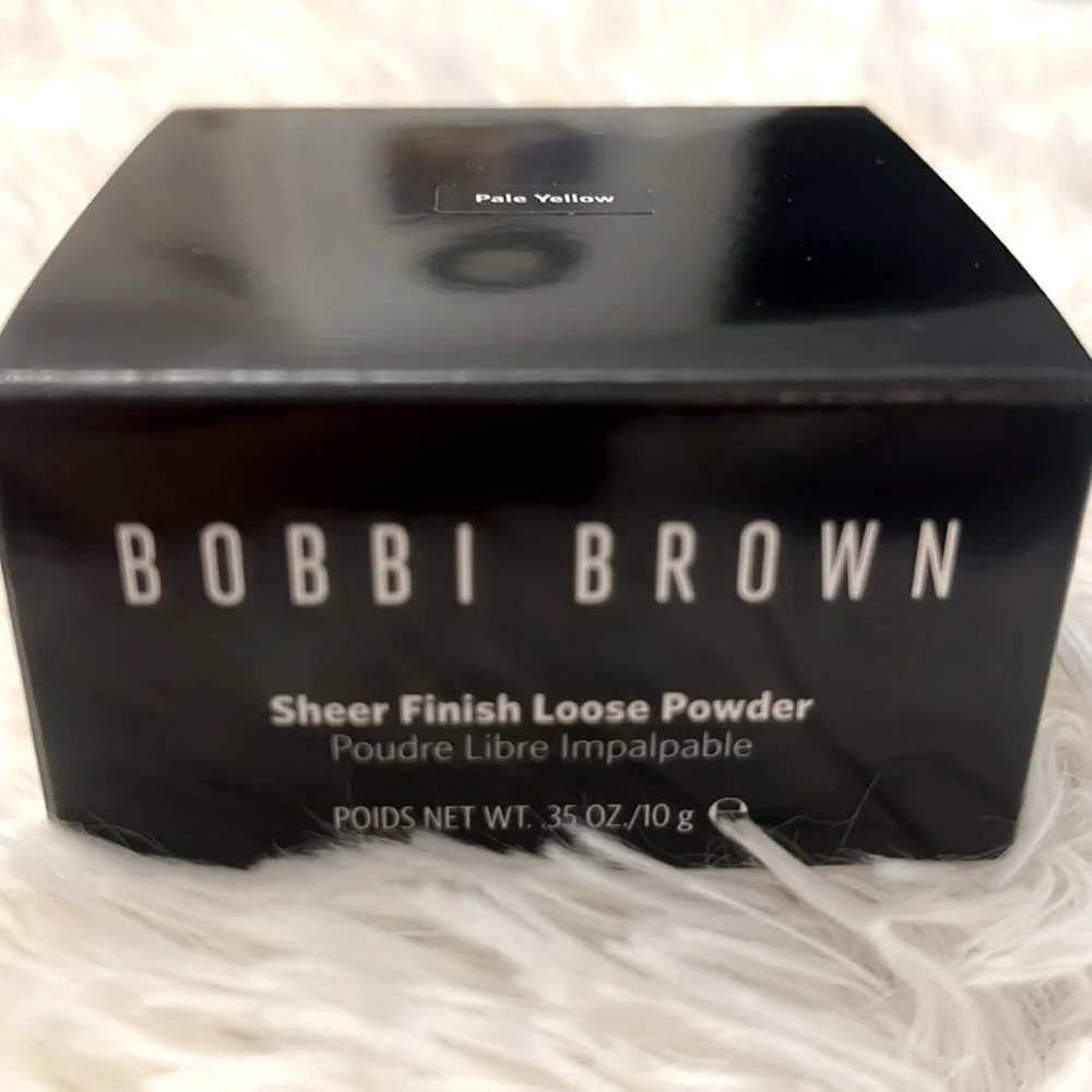 Bobbi Brown Sheer Finish Loose Setting Powder/Pale Yellow NIB